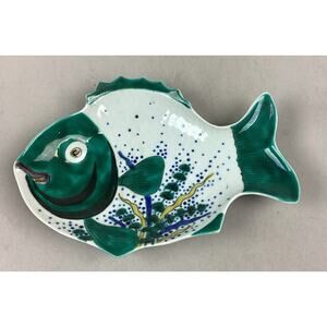 Arita Japan Fish Shaped Plate